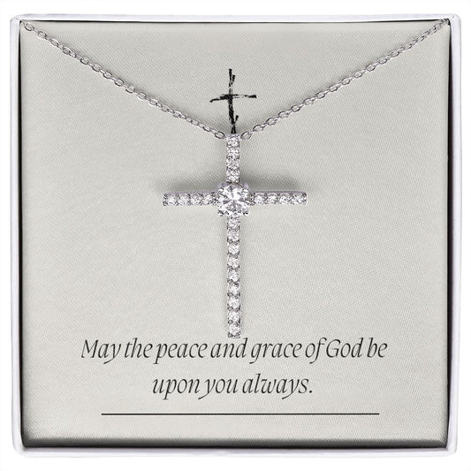 The CZ Cross Necklace