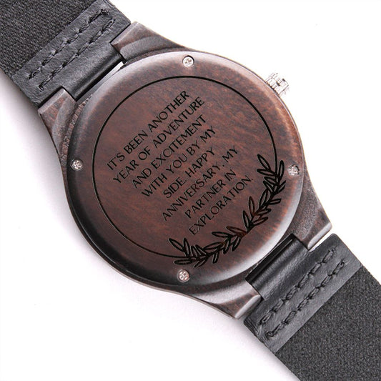 The Engraved Wooden Watch
